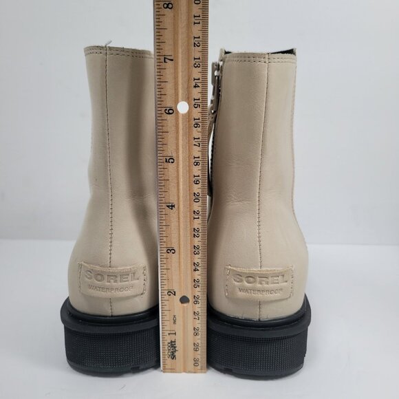 Sorel Phoenix Women's Suede Leather Zip Up Ankle Boots NL3159-920 US Size 6.5 - Picture 10 of 11